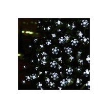 100/200Led 야외 태양열 스트링 조명 Cherry Blossom Garland Fairy Lights 웨딩 가든 장식 크리스마스 휴일 램프, white_22m 200leds