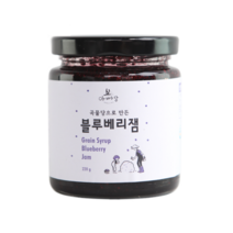 아빠랑 곡물당으로 만든 국내산 과일잼 220g 단품, 잼 220 / 블루베리