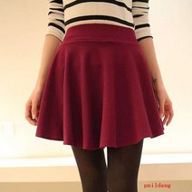 봄과 여름 클래식 조커 스커트 여성 여름 슬림 순수한 큰 드레스 댄스 플로어 신선한 미니 스커트