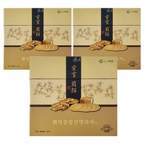 금호제과 웰빙 종합 전병과자 선물세트 2호 어르신 명절 옛날과자 3개, 1030g