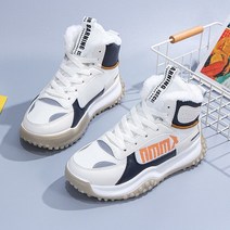 겨울 신발 여성 상위 스 니 커 즈 봉 제 부츠 캐주얼 스포츠 Zapatillas Mujer