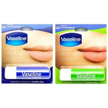 Winners Vaseline 립 테라피 립케어 립밤, 알로에베라1+오리지널1
