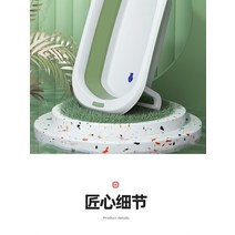 간이 건식 대형 미니 이동 습식 1인 반신욕조 목욕탕 보물 욕조 0-3 세 양동이 어린이는 직사각형 독립형 의자 거품 휴대용 욕조에 몸 아기 지원 프레임에 앉을 수 있습니다, 프린세스 파우더 + 목욕망 + 서스펜션 패드 +