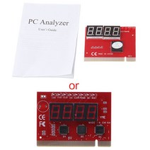 컴퓨터 PCI 포스트 카드 마더 보드 LED 4 자리 진단 테스트 PC 분석기
