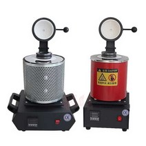전기용해로 소형 금녹이는기계 공업 산업용 납 주석, 220v 블랙 1KG 금 용해로