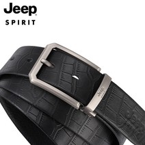 JEEPSPIRIT 정품 남성용 최고급프리미엄 가죽 벨트 OM18CD996BT0436
