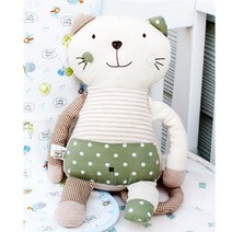 고양이 인형 봉제 남자 아기 애착 역할 놀이 여자 애기 말랑한 예쁜 이쁜 귀여운