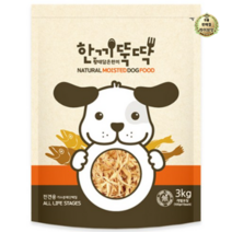라이브잇 한끼뚝딱 황태와 오리고기 반려견 습식사료, 6개, 3kg, 오리