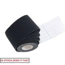 2022 New Kinesiology Tape Sports Recovery Elastic, 01 Black