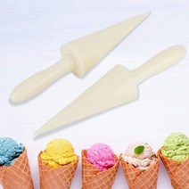 업소용 제빙기 얼음 크림 경적 금형 주방 도구 베이킹 아이스크림 콘 금형 diy 메이커, 없음
