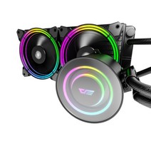 공랭 쿨러 빠른냉각 수랭 램 컴퓨터 Quickcool CPU 에어 가성비 워터 pc 팬, tr240 워터 쿨러