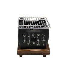 IAS609865나홀로여행 그릴 미니 숯불화로 화로 일본식 개인 바베큐 석쇠, 상세페이지 참조