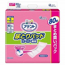 DAIO PAPER elleair Attento 아텐토 소변패드 슈퍼흡수 여성 80매 [성인용기저귀], 단일