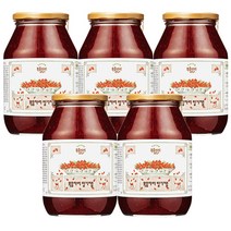 복음자리 딸기잼, 1050g, 5개