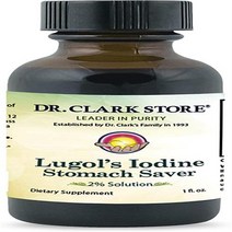 클락 아이 오딘 - 아이 오딘 화 칼륨 용액 (2) 수성 요오드화 칼륨과 요오드 입상 - -1 FL.