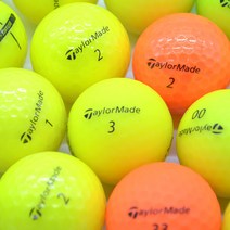 테일러메이드 컬러 A 등급 10알 골프용 로스트골프공