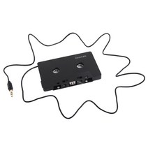 카오디오 블루투스유니버설 3.5mm 잭 자동차 AUX 카세트 테이프 어댑터 카플레이어 라디오 컨버터 아이폰, 한개옵션0