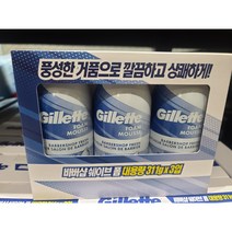 질레트 바버샵 쉐이빙폼 311g, 1개입 개별포장