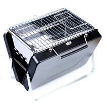 블랙 easy 폴딩 캠핑화로 바베큐그릴, 단품, 단품