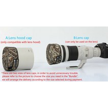 ROLANPRO SLR 망원 렌즈 캡 건 의류 시그마 탐론 캐논 니콘 300/400/500/600/800mm 위장 커버, [51] Others-Contact us, [01] A. Lens hood cap