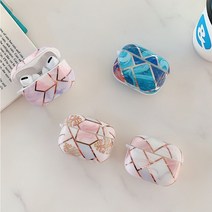 케이스오프 마블 골드 실버라인 에어팟 에어팟프로 케이스, 핑크 골드라인, AirPods Pro