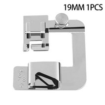 준 공업용 오버록 싱거 자수 가죽 원단 재단기 미싱 재봉틀 13 25 형제 가수 재봉, 19mm 1개