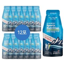 코오롱제약 퍼펙트 파워젤 아이스블루 12포 천연 카페인 41mg 함유, 아이스 블루(12포), 40g, 12개