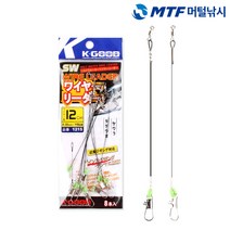 배스랜드 와이어리더 12cm 삼치 갈치 루어용, 12cm(15LB)