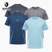 블랙야크 남성 여름 메쉬 라운드 넥 반팔 티셔츠 M레노 1BYTSM2028 아웃도어 등산 냉감 쿨 티