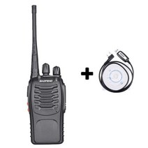 100% 원래 Baofeng BF-888s 워키 토키 UHF BF888s 5W 16CH 휴대용 Walki Talki 400-470mhz 888S CB 양방향 라디오 Comunicador, 04 호주 표준, 02 Add a program cable