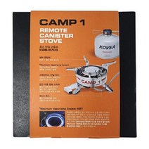(정품)_+코베아 캠프1 국민버너 KGB-9703 케이스포함 휴대용스토브 캠핑용 필수품~, 5개
