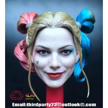 피첸 인형 소품 헤드 16 할리퀸 hottoys, 상세페이지참조