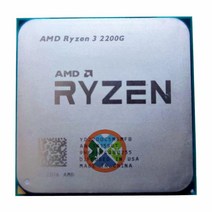 AMD Ryzen 3 2200G R3 2200G 3.5 GHz 쿼드 코어 클래딩 쿼드 스레드 CPU 프로세서 YD2200C5M4MFB 소켓 AM4