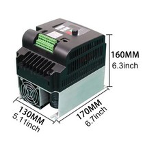 11KW 400HZ VFD 인버터 주파수 변환기 10HP 모터 용 3 상 220v 출력 25A 단상 380v 입력, China, 220V to 380V 4kw