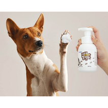 강아지 전용 발바닥 발세정제 버블타입 허브추출 완벽히 깨끗한 댕댕이 발세정제 300ml, 단품