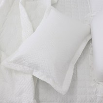 시어서커 쿨 여름홑이불 냉감 캠핑이불, B타입(베개커버40X60), 화이트