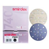 smirdex 6인치 원형 필름사포 샌딩페이퍼 / 입방수 #600방 #800방 #1000방 /1Box (100장), 3. 1000방 (1박스=100장)