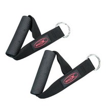 [바디엑스] 우레탄 튜빙밴드 손잡이 (2개1조)/밴드/스트랩/스트레칭/근력운동/헬스용품/운동용품