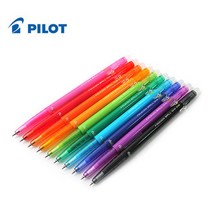 파이롯트 프릭션 지워지는 슬림볼펜 0.38mm, 블랙(LFBS-18UF-B)