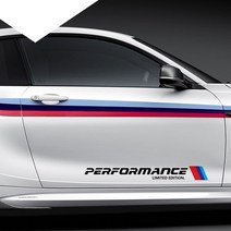bmw 에어덕트 바디킷 그릴 m패키지 스포일러5.8X50cm 자동차 스타일링 스티커 M 성능 사이드 도어, 01 Black