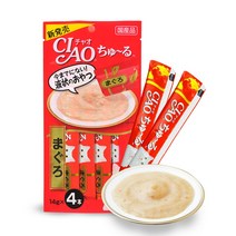 이나바 챠오츄르 14g 4개입 x 10봉지, SC-71 참치 x 10봉지