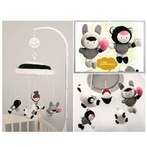 요정흑백모빌 오르골포함 멜로디 봉제인형 신생아모빌 96847EA_#7, 본상품선택