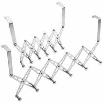 [KT알파쇼핑]스테인레스 자바라 도어행거 도어훅 문옷걸이 문행거, 단일상품_W11B641