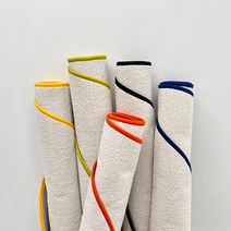유이 믹스매치 타원형 러그 카페트 포인트 워셔블 100x150cm
