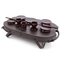 남원목기공예 문화재 원목 휴대용 성묘제기 12p + 케이스, 20세트