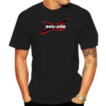 새로운 Seadoo 팀 로고 티셔츠 S 2Xl 011738 152628, 중, 남성 블랙