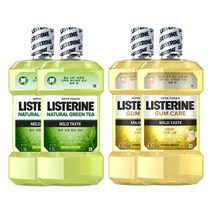 1+1 구강 청정제 리스테린 Listerine 1.5L x 2, 그린티 마일드