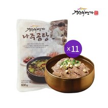 강순의명가 나주곰탕 600g X 11팩 + 맛김치 1kg, 없음, 상세설명 참조