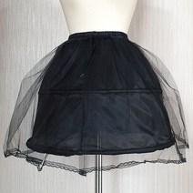 미니 와이어 블랙 패티코트 한복 드레스 속치마 패티-미니-07