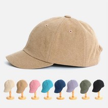 [트림업] 숏캡 숏챙캡 데일리 워싱 무지 캡모자 남여공용